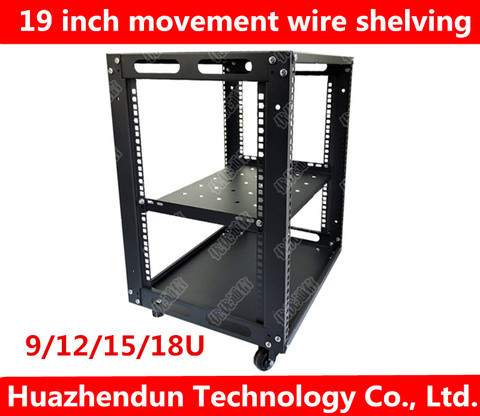 9/12/15/18u armoire Simple ouvert type 19 pouces mouvement aéronautique amplificateur de puissance armoire rack son rack support fil rayonnage ► Photo 1/4