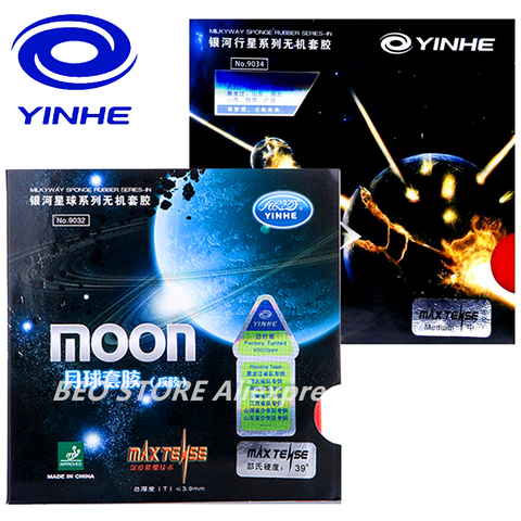 Yinhe – Moon SPEED Max Tense, caoutchouc de Tennis de Table avec éponge pour raquette de Ping-Pong, sans réglage d'usine ► Photo 1/6