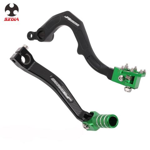 Pédale de levier de frein au pied CNC pour KAWASAKI KX450F 2006-2022, pièces de moto, KX450 2022, KLX450R 2008-2022, KX250 et KX250F ► Photo 1/6