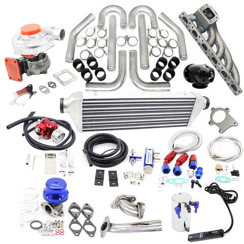 Kits Turbo pour BMW 323I 325I 328I E36 E46 V6 M50B25 M52B25 B54 B56 S50 T04E T3 T3/T4, Kit Turbo ► Photo 1/6