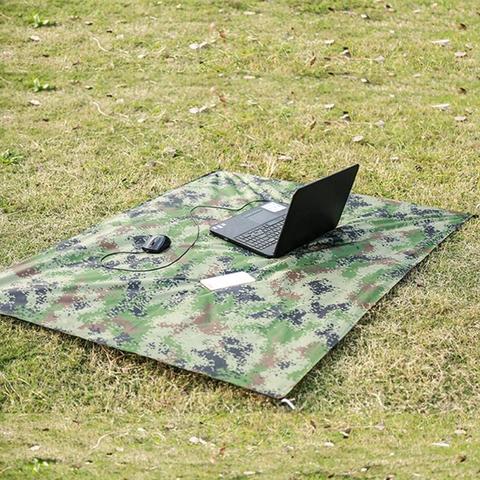 Nouveau 100x145cm extérieur poche pique-nique Camping imperméable tapis d'humidité Camouflage plage couverture pliante couverture literie ► Photo 1/1