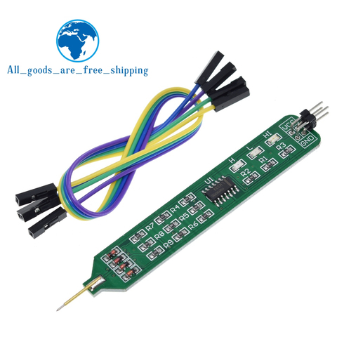 Testeur de logique testeur de niveau de stylo 5V 3.3V débogueur de Circuit numérique conseil d'apprentissage pratique et rapide outils nécessaires ► Photo 1/6