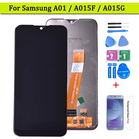 Pour Samsung Galaxy A01 A015FLCD affichage avec écran tactile assemblée pour Samsung SM-A015F/DS écran lcd ► Photo 1/6