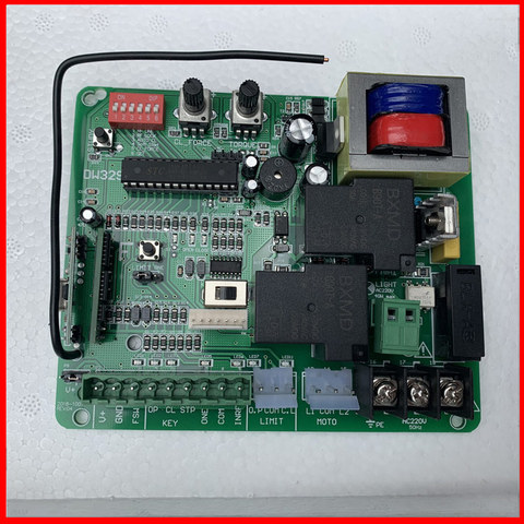 Carte mère de moteur de porte, traduction universelle, Circuit de Machine tout-en-un, télécommande, carte de contrôle de porte coulissante ► Photo 1/5