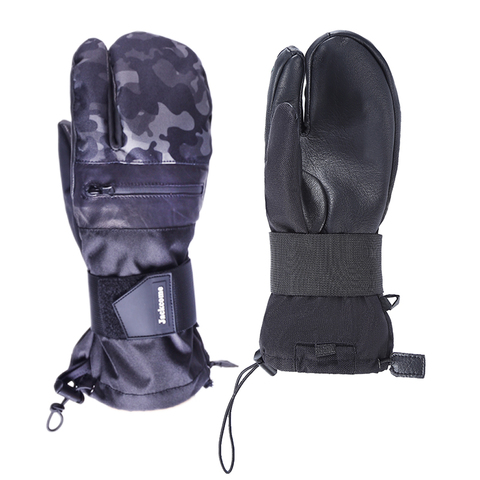 Gants de Ski chauds et confortables pour l'hiver, nouveau Design, pour la neige, le Ski en plein air, le Snowboard ► Photo 1/6