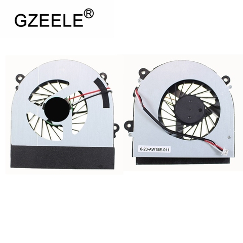 Nouveau ventilateur Pour Clevo W150 W150er W350 W350ETQ W370ETQ W370SKQ CPU Ventilateur De Refroidissement AB7905HX-DE3 6-23-AW15E-010 6-23-AW15E-011 ► Photo 1/4