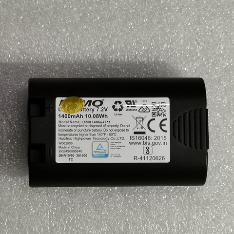 Batterie 1400mah pour 3M PL200, pour DYMO étiquetmanager 360D 420P LM360D LM420P R5200 Rhino 4200 5200 ► Photo 1/4