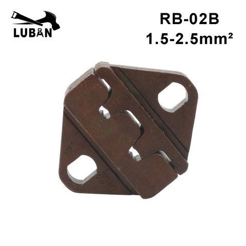 LUBAN MINI STYLE européen outil de sertissage pince à sertir jeux de matrices pour RB série 1.5-2.5mm2 RB02B mâchoires ► Photo 1/6