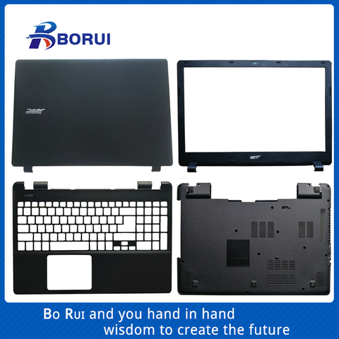 Coque arrière LCD pour ordinateur portable, avec cadre avant, repose-paume et bas pour Acer Aspire E5-571, E5-571G, V3-572, V3-572G, E5-531, V3-532, nouveauté ► Photo 1/6