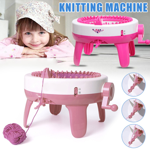 40 aiguilles grande taille métier à tricoter bricolage écharpe chapeau main Machine à tisser jouets pour enfant adulte FP8 ► Photo 1/6