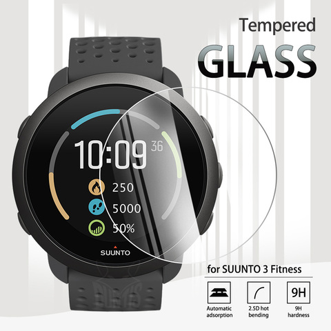 SUUNTO 3 – protecteur d'écran en verre trempé, Film Transparent antidéflagrant anti-rayures pour montre connectée SUUNTO 3 Fitness ► Photo 1/6