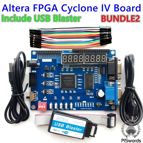 Kit de développement ALTERA Cyclone IV EP4CE6 FPGA, carte Altera EP4CE NIOSII FPGA et chargeur USB Blaster, 2022 ► Photo 1/3
