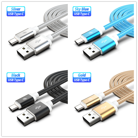 Câble USB type-c court de 3m/2m/1.5m, charge rapide, compatible avec Xiaomi Mi 8, 9 mix, 3, CC9, SE, redmi k20 pro, Samsung A50, s9, s8 ► Photo 1/6