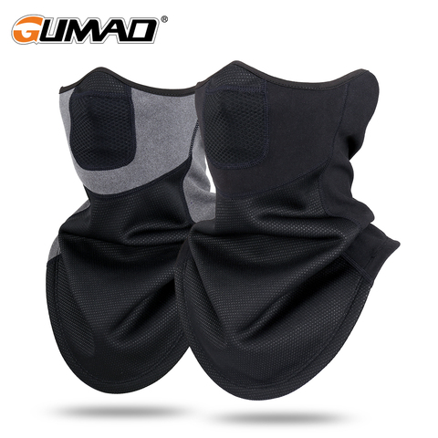 Masques d'hiver randonnée écharpe thermique polaire cou chaud guêtre Sport visage Bandana Snowboard Ski cyclisme Moto oreille couverture demi Tube masque ► Photo 1/6