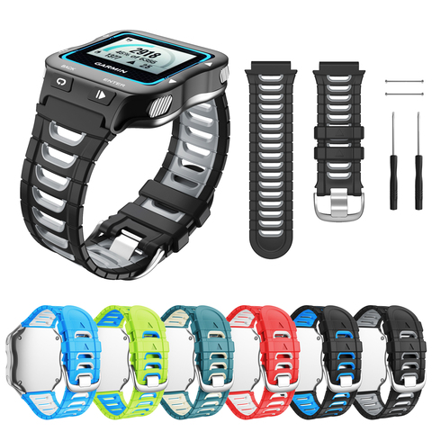 ANBEST – Bracelet de montre en Silicone pour Garmin Forerunner 920XT, rechange coloré pour montre de Sport d'entraînement ► Photo 1/6