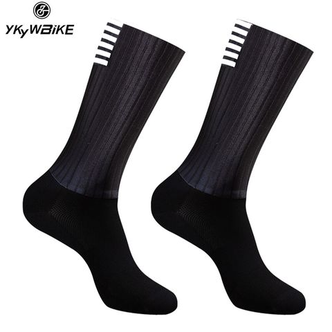 YKYWBIKE – chaussettes de sport respirantes de haute qualité, marque professionnelle, pour vélo de route, course en plein air, cyclisme ► Photo 1/6