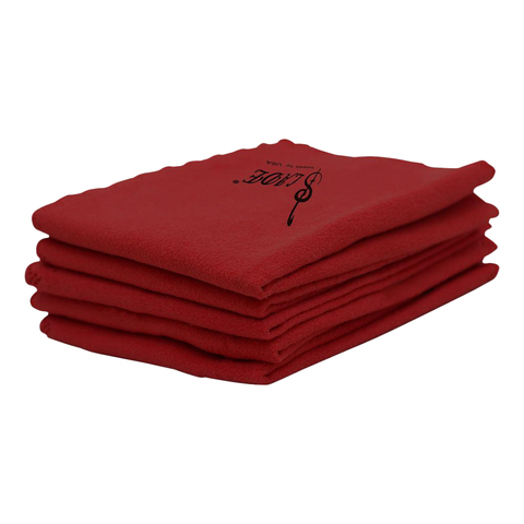 Chiffon de nettoyage pratique 5x très absorbant, pour Ukulele guitare basse, pour lunettes de caméra de voiture lentille-vent rouge ► Photo 1/6