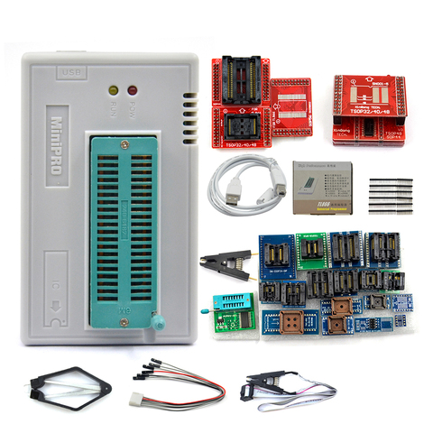 Sinstar V10.08 Minipro TL866II Plus programmeur USB prise en charge 15000 + IC SPI Flash NAND EEPROM MCU PIC AVR haute qualité ► Photo 1/6