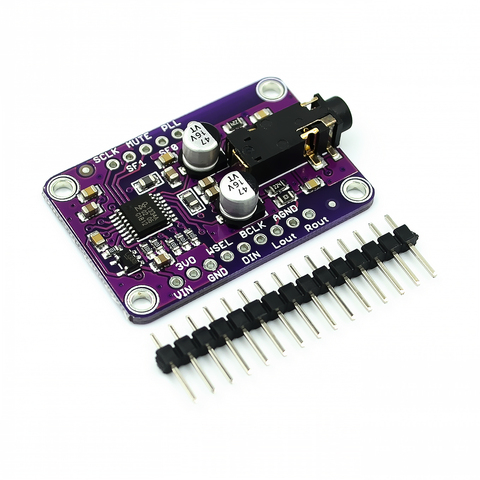 Module DAC UDA1334A I2S DAC, carte de décodeur Audio stéréo pour Arduino 3.3V - 5V ► Photo 1/4