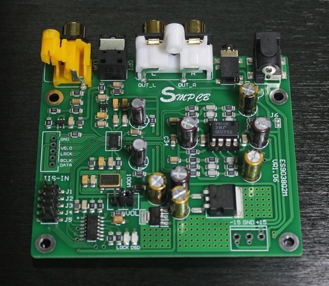 Carte décodeur hi-fi ES9038 Q2M DAC DSD, compatible avec IIS DSD 384KHz fibre coaxiale DOP ► Photo 1/2