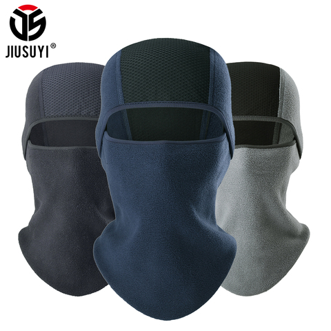 Casquette de cagoule chaude polaire d'hiver, doublure de casque militaire tactique thermique, coupe-vent, masque complet, bonnet de Ski pour hommes et femmes ► Photo 1/6