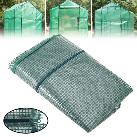 Housses de rechange pour serre de jardin en plastique, 4 niveaux, 160x70x50cm, couverture renforcée ► Photo 1/6