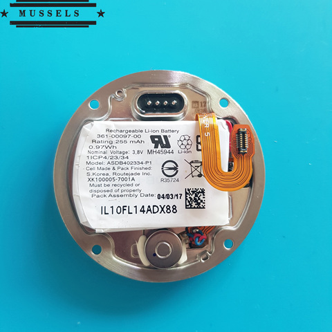 Coque arrière pour montre Garmin Fenix 5 GPS, avec batterie Li-ion rechargeable, pièce de rechange ► Photo 1/5