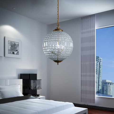 Lustre Led en cristal au Style de l'empire Royal, produit de luxe, luminaire décoratif de plafond, idéal pour un salon, une chambre à coucher ou une salle de bains ► Photo 1/6