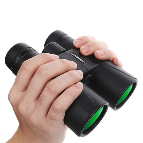 Borwolf 10X42 grossissement élevé HD longue portée zoom chasse télescope vision nocturne grand angle jumelles ► Photo 1/6