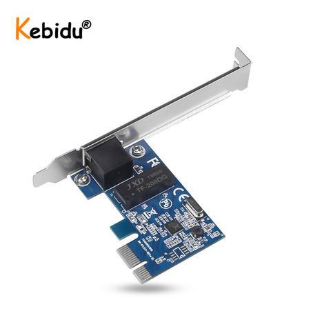 Carte réseau PCI-E chaude 1000Mbps Gigabit Ethernet PCI Express 10/100/1000M RJ45 adaptateur LAN convertisseur pour ordinateur de bureau ► Photo 1/6