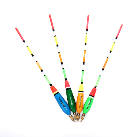 Lot de 5 flotteurs de pêche en sapin Barguzinsky, couleur mixte, 3 + 2g/4 + 2g/5 + 2g/6 + 2g, pour carpe ► Photo 1/6