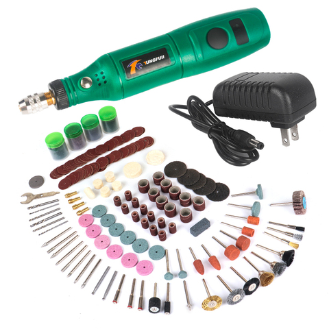 Mini rectifieuse 12V, vitesse Variable, outils rotatifs, Kit de perceuse, stylo graveur pour fraisage, polissage ► Photo 1/6