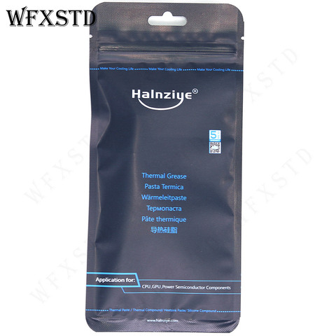 WFXSTD – pâte de graisse thermique 13.4 w/m-k, 2g, HY-P13 w/m-k, composé de silicium CPU GPU, dissipateur de chaleur, processeur, refroidissement du ventilateur ► Photo 1/6