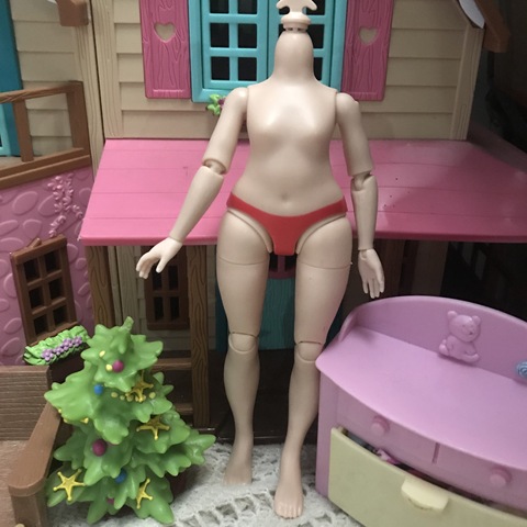 Poupée blanche SO Body 1/6, 18 articulations, figurine pour enfants, bricolage, Dressing, jouets, 26CM de hauteur, pour grandes têtes de sœurs à la mode ► Photo 1/6