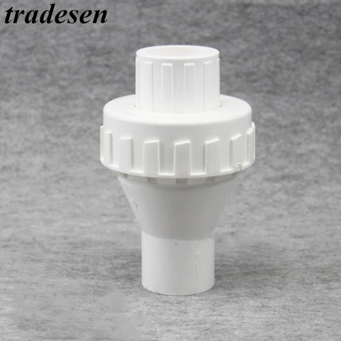 Valve de contrôle anti-retour à ressort en PVC, 20mm-32mm, raccord de tuyau, adaptateur de coupleur, connecteur d'eau pour l'irrigation du jardin ► Photo 1/2