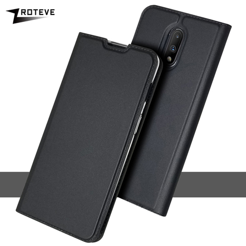 Coque portefeuille en cuir à rabat pour OnePlus 7 Pro, 7 T Pro, 8, 7 T, 6, 6T ► Photo 1/6