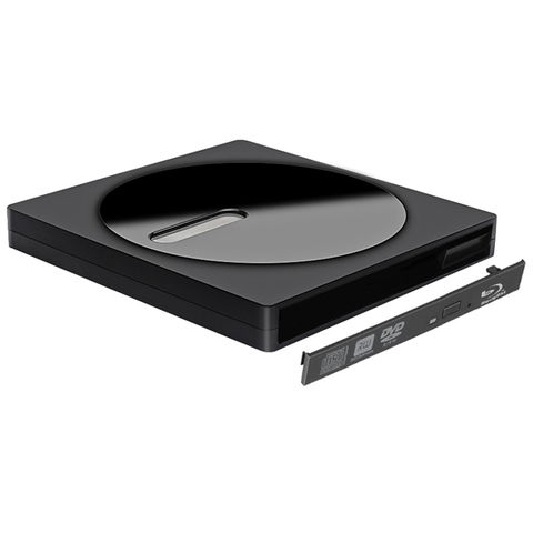 Blu-ray-boîtier de disque optique externe Type de boîtier mm, USB 3.0, SATA, 12.7 C, pour ordinateur portable, Notebook ► Photo 1/6