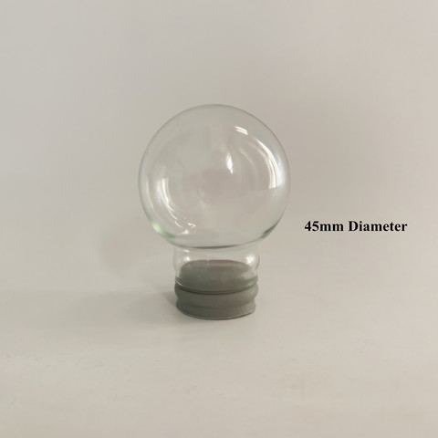 Globe à neige en verre vide, diamètre 45mm, cadeau promotionnel, vente en gros ► Photo 1/6