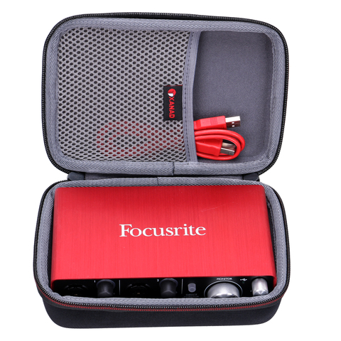 XANAD EVA – coque rigide pour Interface Audio USB, pour focus Scarlett Solo (2e Gen) avec outils professionnels ► Photo 1/6