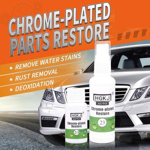 Agent de rénovation de Chrome pour voiture, Standard, raffinage de la rouille, nettoyant, inhibiteur de rouille, dissolvant de rouille, livraison directe, 20/50ML, HGKJ-23 ► Photo 1/6