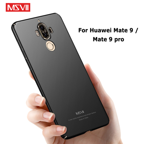 Coque de téléphone Ultra mince givrée Msvii, étui rigide pour Huawei Mate 9 Pro ► Photo 1/6