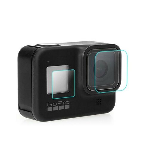 Protecteur d'écran en verre trempé pour GoPro Hero 8 Film de Protection d'objectif noir pour accessoires de caméra Gopro8 Go pro 8 ► Photo 1/6