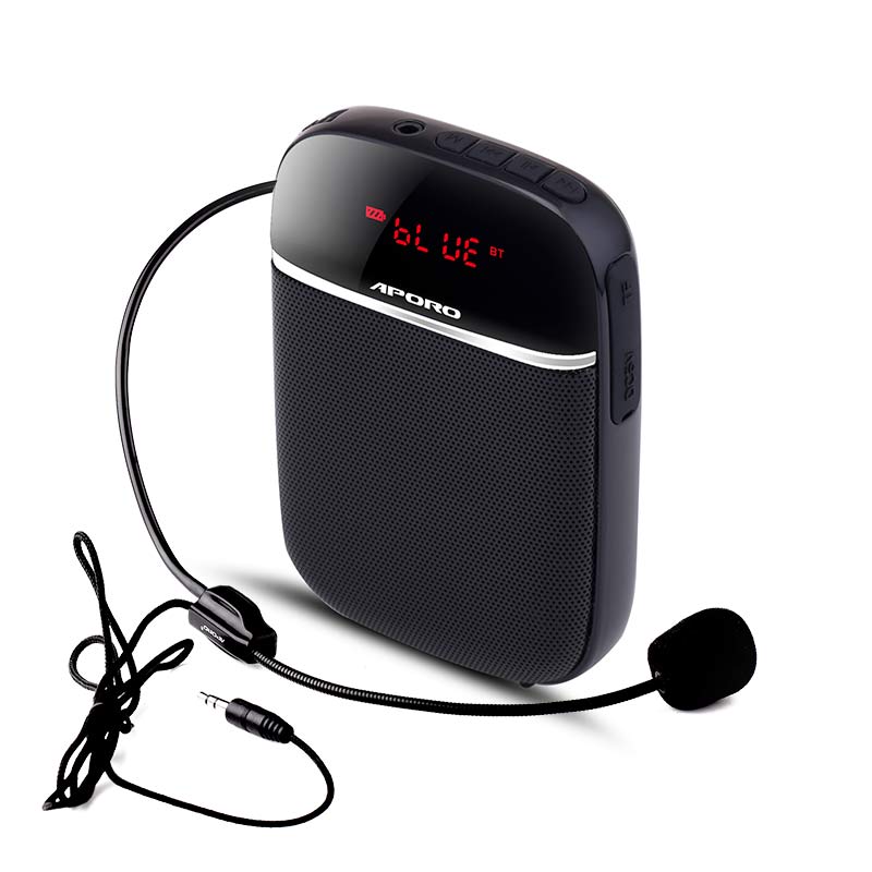 SHIDUS Amplificateur de Voix Portable Sans Fil pour Enseignants