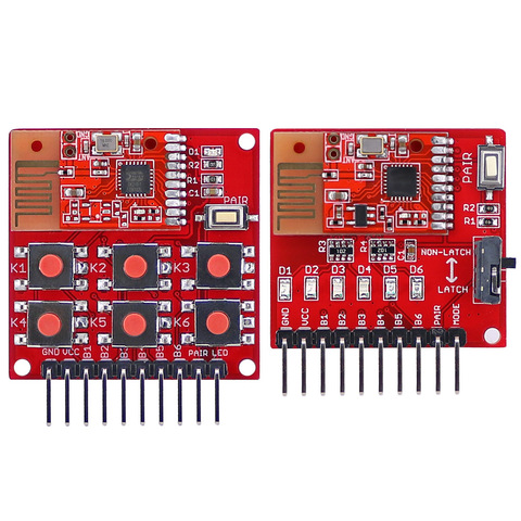 OUVERT INTELLIGENT 2.4g Sans Fil Commutateur À Distance Kit 6 Canaux Émetteur Récepteur Module Sans Programmation pour le BRICOLAGE À Bord Paire bouton ► Photo 1/4