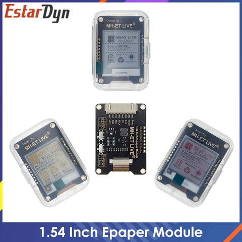 Module e-papier 1.54 pouces, écran d'affichage EInk, Support SPI Global/pièce pour Arduino STM raspberry pi ESP32 ► Photo 1/6