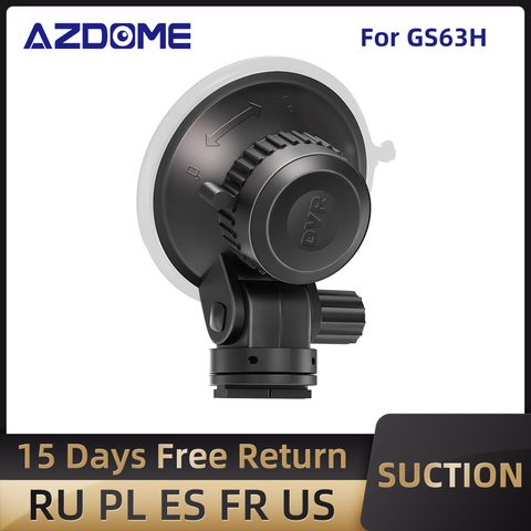 Support DVR pour AZDOME | Cam pour voiture, GS63H GS65H M06, ventouse de pare-brise, support de montage ABS pour la conduite de l'enregistreur ► Photo 1/3