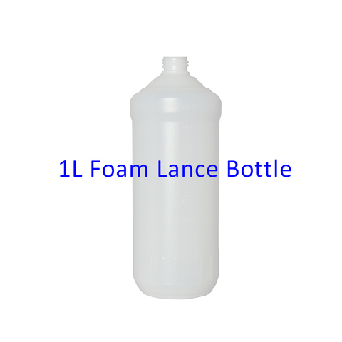 Mousse de neige Lance bouteille en plastique mousse canon réservoir conteneur 32oz mousse pistolet bouteille 1 Litre ► Photo 1/5