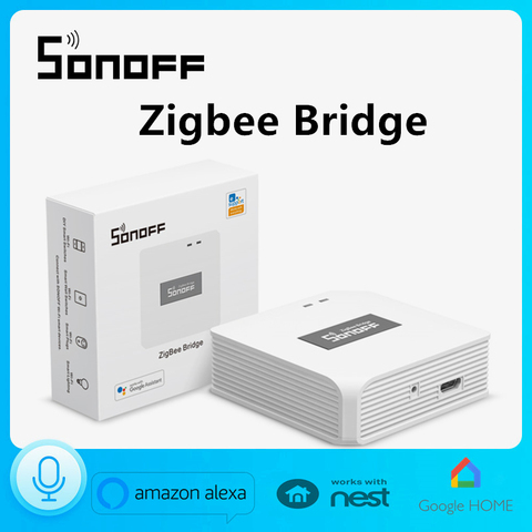 SONOFF ZBBridge pont Zigbee intelligent Zigbee 3.0 APP télécommande sans fil pont maison intelligente Alexa Google commande vocale à domicile ► Photo 1/6