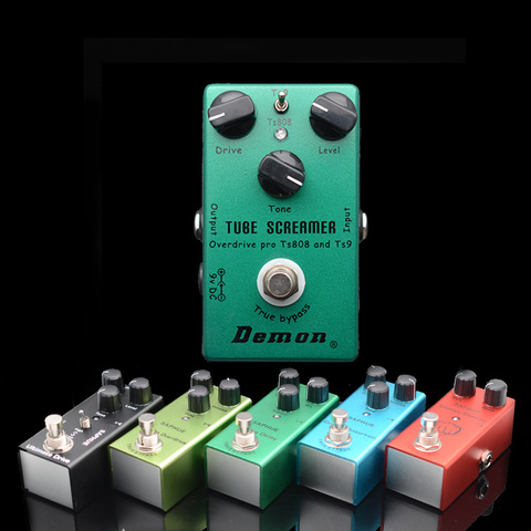 TS9 et TS808 deux Modes Tube hurleur guitare électrique pédale Vintage Overdrive/distorsion croquant/distorsion/rêve américain ► Photo 1/6