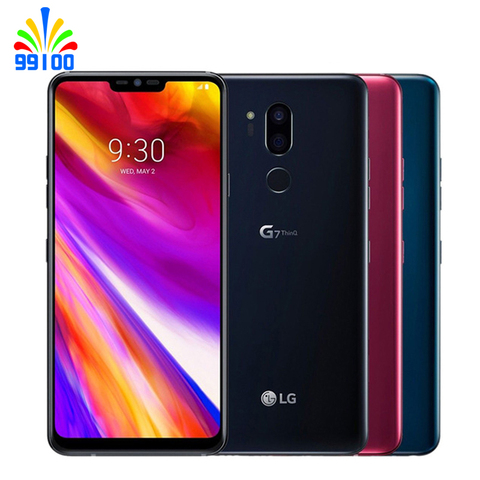 LG – téléphone portable G7 ThinQ débloqué, version coréenne, G710N US G710V, 6.1 pouces, 4 go + 64 go, Qualcomm 845, Original, sans polissage ► Photo 1/6